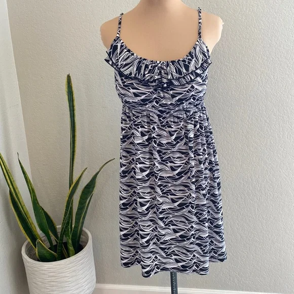 apt 9 black and white dress APT. 9 Black White Gray Floral Dress